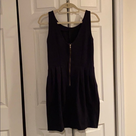 Club Monaco sleeveless navy blue mini dress - Picture 2 of 4